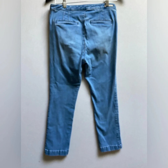 Pilcro and the Letterpress Anthropologie high rise denim leggings Sz 29 - Picture 2 of 12